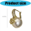 Geometric Cross Earrings with Micro Set Tech & Electroplated Copper FinishGold 3