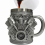 3D Car Engine Design Stainless Steel Mug for Enthusiasts 4