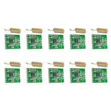 10X MóDulo Transceptor de Antena de TransmissãO de RáDio CC1101 868MHZ