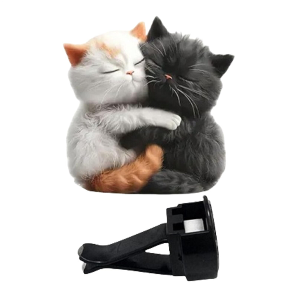 Cute Cat Car Air Freshener Vent Clip With Longlasting Scent For Travel And Daily Commute 9189345523892