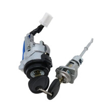 Car Ignition Cylinder Lock Kit with 2 Key for 81970-F0000 81905-F2230 LHD