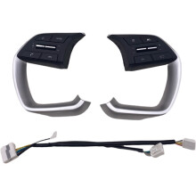 1Pair Steering Wheel Cruise Control Volume with Harness for Creta Ix25 I20 20-25 96720-BV110 96710-BV030