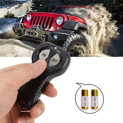 12V/24V Wireless Electric Winch Remote Control  Kit for  ATV Handset  Controller Winch Remote Receiver 2