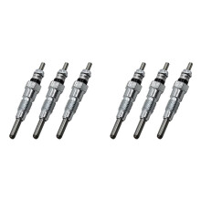 6PCS 15951-65510 1595165510 15951-65512 Engine Heater Glow Plugs 10mm for Engine D650 D750 D850 D950 D1102 D1302