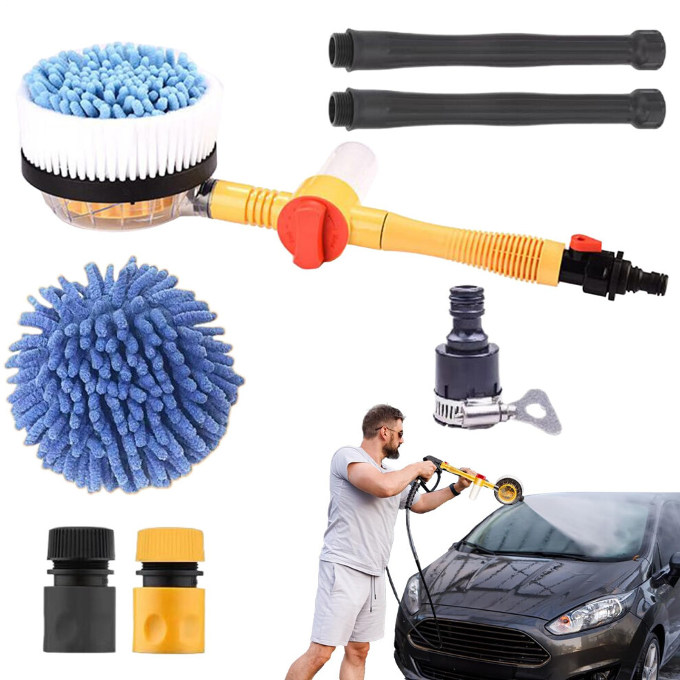 Truck Wash Brush Rotating Extendable Noscratch Duster For Auto Car Truck Cleaning And Vehicle Detailing 9347817368895
