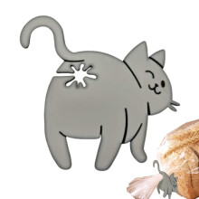Cat Bread Clips Reusable Cat Shaped Bag Seal 3D Printed Cute Food Clip for Kitchen Moisture Protection