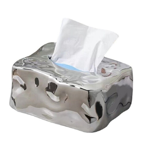 Retro Spice Wind Gem Tissue Box Creatives Home Ceramic Paper Box Bedroom Ins Decorations Ornaments Upscale.