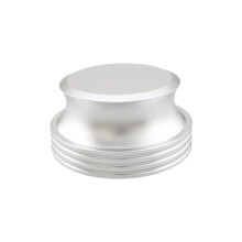 LP-Vinyl-Plattenspieler-Disc-Stabilisator Schallplattengewicht Metall Silber, Aluminium-Schallplattengewicht Vinyl-Schallplattenstabilisator
