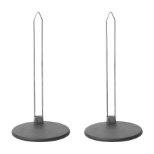 2PCS Revolucionario Organizador de Tapas Almacenamiento Vertical Delgado para Hasta 10 Tapas