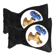 Pro Outdoor Kraanhoezen voor Bescherming Tegen Vorst in de Winter, Winter Kraan Isolatie Cover Sokken, Slang Bib Covers voor de Winter, A