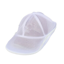 Eenvoudige Hoed Wasbeschermer Baseball Cap Cleaner Waszak Was Hoed Zak Wasmachine Netzak Nieuw 2 Stuks, Wit