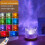 USB Remote Control Table Light Crown Water Wave Night Light Flame Atmosphere Lamp Room Bedside Bar Decor Lighting Lamp 2