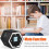 Hexagon Flip Timer with Mute & Alarm Function- Kitchen Timer Easy to Use - Management Pomodoro Timer for Kids Black 3