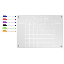 Planner Dagelijks Duidelijk Magnetisch Kalenderbord Dagplan Kladblok Magnetische Koelkaststicker, L-DAY