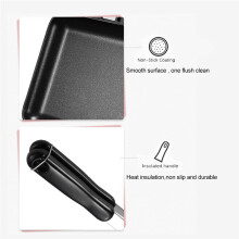 Sandwich Maker, Antihaftbeschichtete Panini-Grillpfannen für HeißE Sandwiches mit Griff, Aluminium-Flip-Pfanne für die KüChe zu Hause
