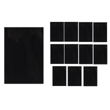 Fotolijsten, 12 Stuks Magnetische Fotolijst Koelkast 6X4 Inch, Magnetische Fotolijst voor Kinderen, Familie, Fotomagneten Zwart