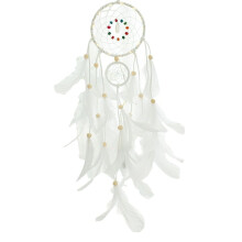 Dream Catchers, Boho Dream Catcher Handgemaakte Veer met Verlichting, Home Decor Cadeaus voor Vrienden, Wanddecoratie, Slaapkamer Decor