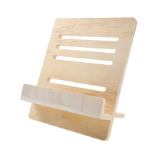 1 PièCe Support de Pupitre Support de Livre de Lecture Support de Livre de Bureau Support de Tablette en Bois Support de Livre de Recettes de Musique