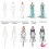 Fashion Illustration Ruler Sketch Template Sewing 6