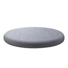 16 Inch Zacht Futonkussen, Traagschuim Rond Kussen Gewatteerd Woondecoratie Futon Antislip Stoelkussens, Grijs
