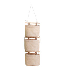 Kast Afneembare Gratis Combinatie Opvouwbare Wasbare Hangende Opbergtas voor Badkamer, Kaki