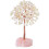 Rose Quartz Crystal Tree,Artificial Crystal and Healing Stone Tree Crystal Stone Tree Gem Tree.Valentine'S Gifts A 2