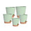 5 Pacotes de Vasos AutoirrigáVeis de 5 Polegadas para Plantas de Interior, Vasos de Flores com Furos de Drenagem e Corda de Pavio Branco 6