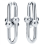 Einzigartige, elegante Hufeisen-Ohrringe: Das perfekte Modeaccessoire (Silber) 1