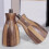 Solid Wood Handle M10 Screw Handle Bottomless Espresso Machine Tools Coffee Portafilter Handle 5