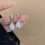 Gold Color Round Stud Earrings Korean Delicate Irregular Design7 1