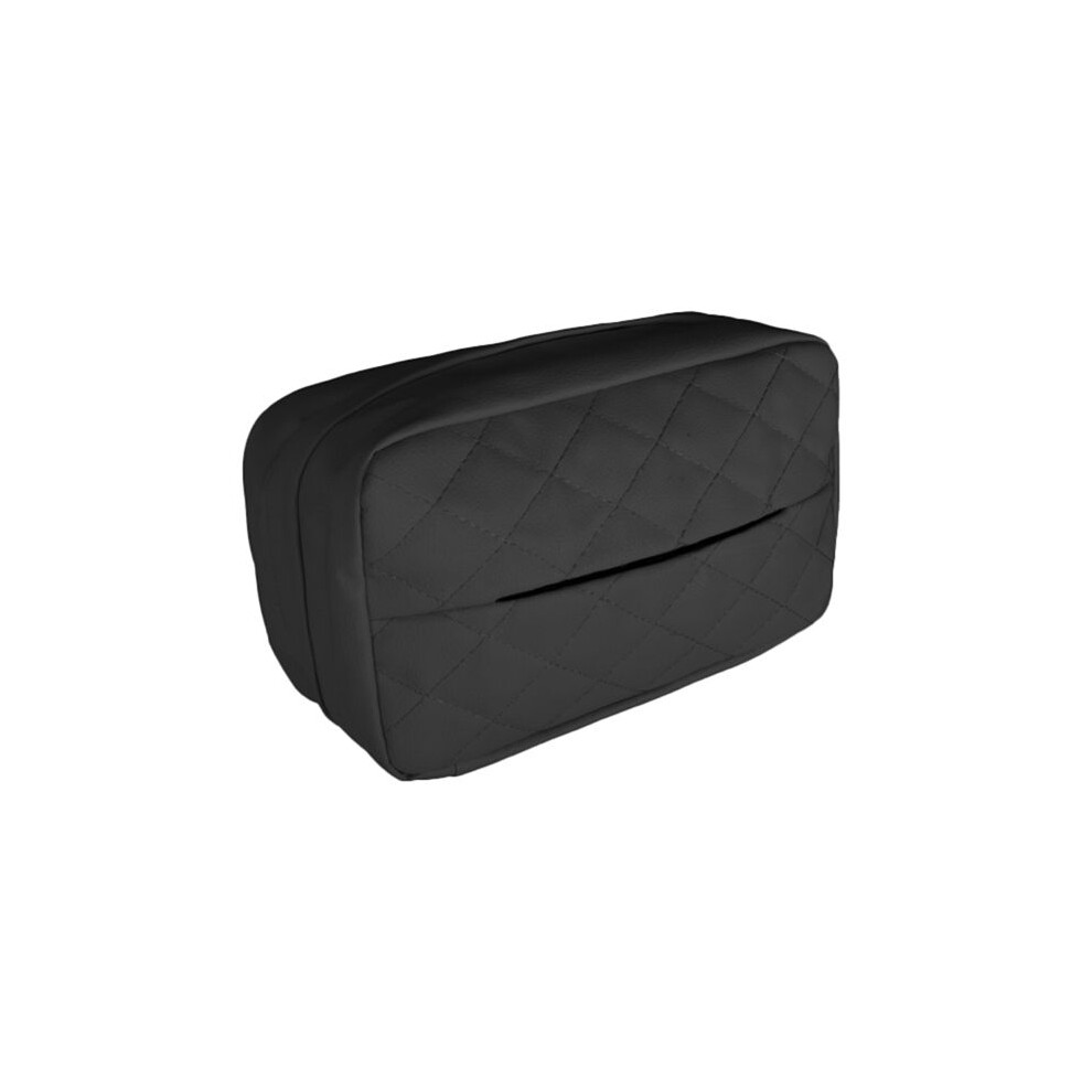Car Tissue Holder, Tissues Box Cover For Car Backseat, Perfect For Organization And Daily Use (Black) Black 6032924120810