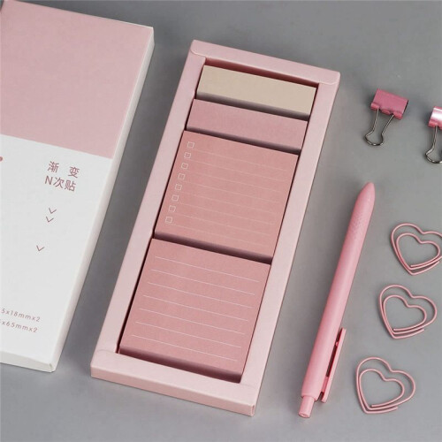 Portable Blank Sticky Notes, Self-Stick Index Tabs Organizer for Planner, Journal, Calendar, 480 Sheets, 1