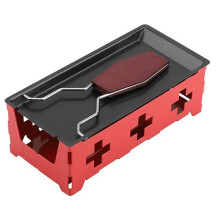 Raclette,Cheese Stove Set,Portable Non-Stick Cheese Baking Tray Stove Set,Home Kitchen Grilling Tools with Spatula