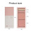 Portable Blank Sticky Notes, Self-Stick Index Tabs Organizer for Planner, Journal, Calendar, 480 Sheets, 7
