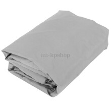 (Gray, 3.6-4M) Kayak Cover Canoe Waterproof UV Resistant Dust Storage Cover Shield Boat