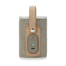 Bottle Cover Portable Milk Warmer For Travel Use, Thermal Cover Design, Keeps Baby Milk Warm Anytime, Gray