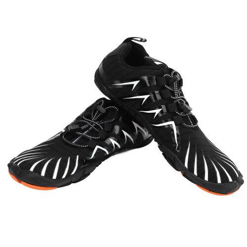 1 Paar Schwarze Herren Outdoor Wanderschuhe 1