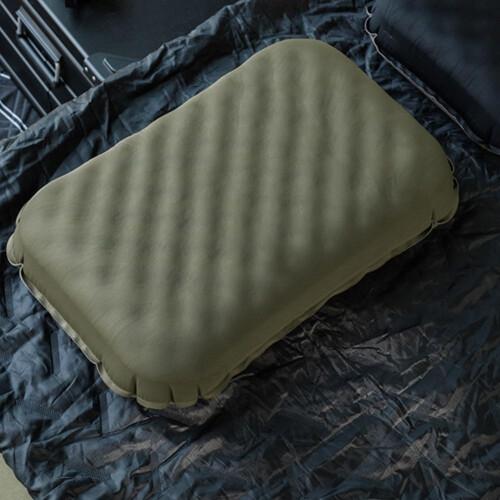 For camping Pillow with Adjustable Height Soft and Supportive for Neck Relief (Green) Ref: 9870 1