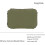 For camping Pillow with Adjustable Height Soft and Supportive for Neck Relief (Green) Ref: 9870 4