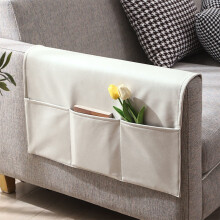 Sofa Armrest Covers Organizer Recliner Armchair Caddy Remote Holder Pocket Storage For Tablet Phone Blue 50x110 Cm