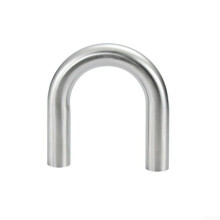 304 Stainless Steel U Bend Exhaust Pipe 180 Smooth Flow Polished Finish Multiple Sizes 25mm