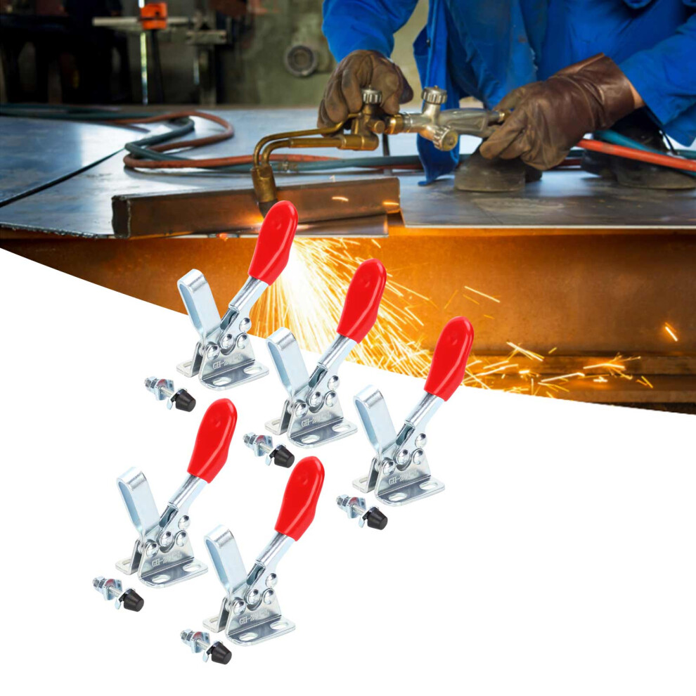 Durable 5Pcs Ghâ201ÂL Woodworking Quick Release Toggle Clamps 3061378704515
