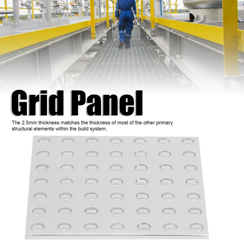 Aluminum Grid Board 56X56mm With 7X7 Holes For Versatile Use 8761379157352