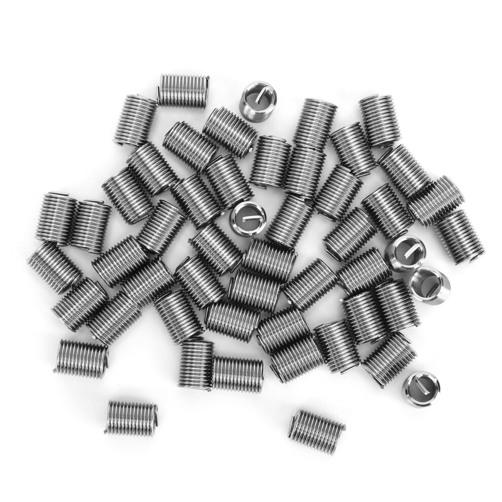 50Pcs Gewinde Reparatur Einsã¤Tze Stahl Draht 7592057121461