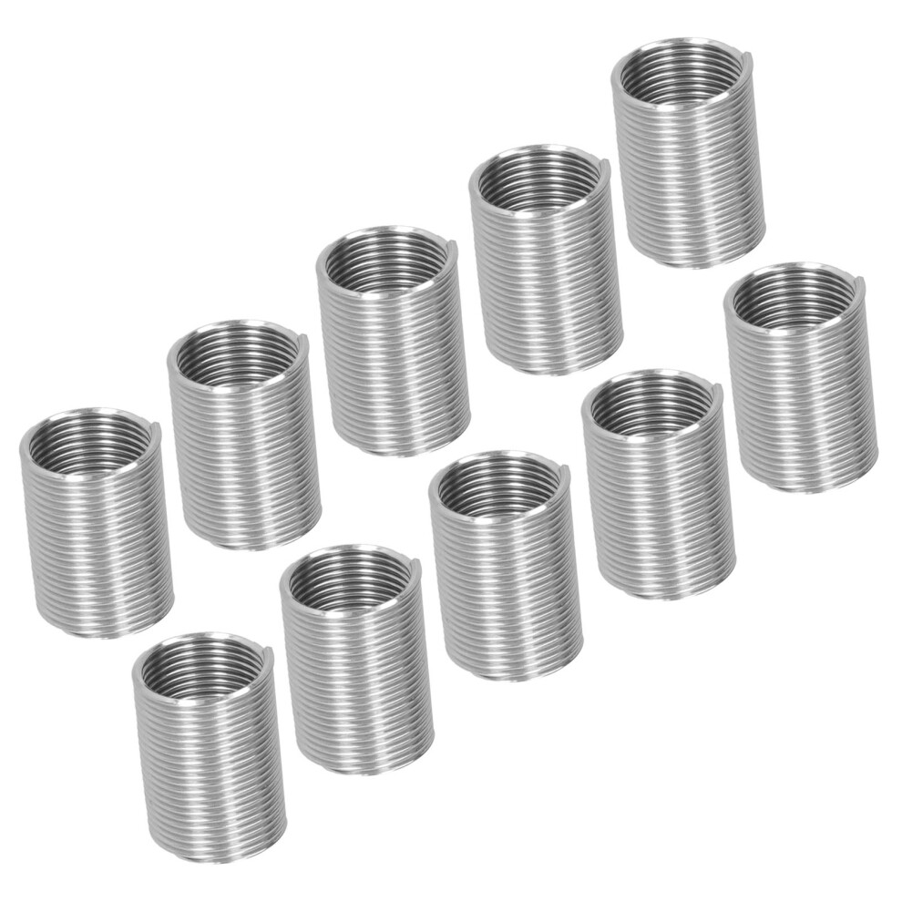 20Pcs M14 X 1.25 Thread Repair Set Spiral Insert Reducer Nut Expand Socket 9411378962493