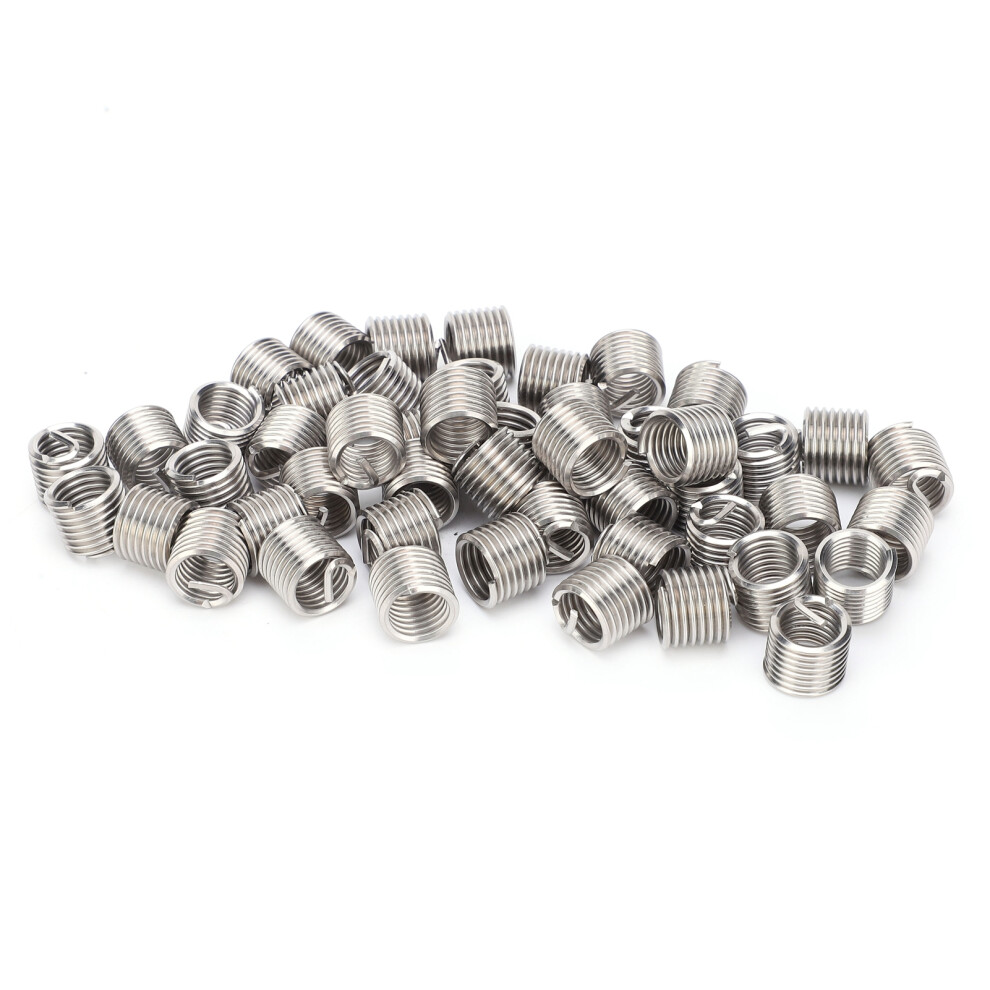 50Pcs M10 X 1.5 Threaded Insert Sleeve Bushing Nut Repair Kit 9371379046304