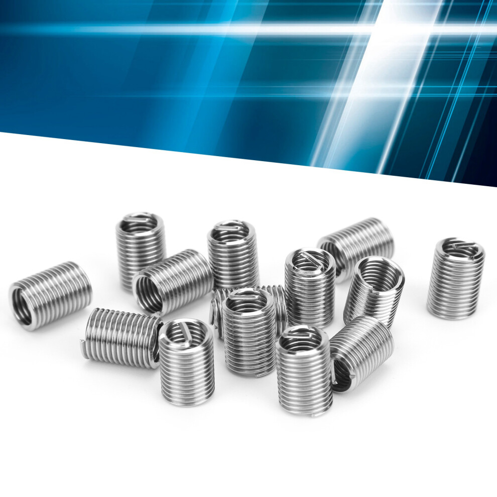 Steel Wire Protection Sleeve Hardware For M8 X 1.25 Thread Repair Inserts 50Pcs 8011379046669