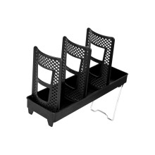 Space Saving Paper Cup Holder Foldable Cup Dispenser And Lid Organizer For Home Office Or Cafe 6Inch