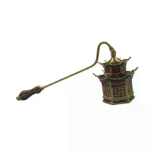 Antique Style Long Handle Metal Candle Snuffer Extinguisher Tool