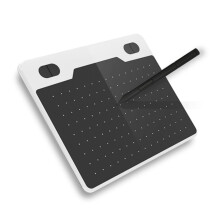 Drawing Tablet with 8192 Pressure Levels Battery Stylus 4 Shortcut Keys for Windows Mac Android